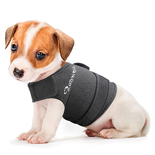 Zeaxuie Baby-Use-Grade Hunde-Weste, atmungsaktive Hundejacke für Gewitter, Reisen, Feuerwerk, Tierarztbesuche, beruhigender Mantel für kleine, mittelgroße und große Hunde - XS von Zeaxuie