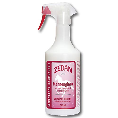 ZEDAN Mähnenglanz 750 ml Mähnenspray Striegel Mähnenstriegel Schweifpray Shampoo von Zedan