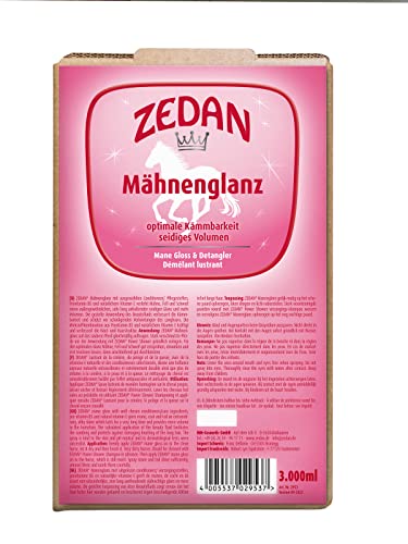 Zedan Bag in Box Mähnenglanz 3000ml von Zedan