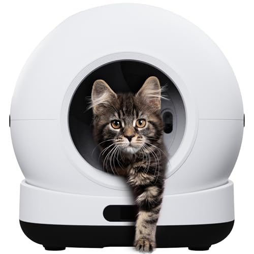 Zedar K1200 Automatisches Katzenklo – Selbstreinigende Katzentoilette mit App – Inkl. Katzenklo-Matte & 3 Rollen Müllbeutel – 82 L XXL Zedar K1200 Automatisches Katzenklo – Selbstreinigende Katzentoilette mit App – Inkl. Katzenklo-Matte & 3 Rollen Müllbeutel – 82 L XXL von Zedar