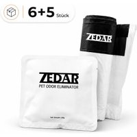 Zedar K1200 Geruchsvernichter und Katzentoilettenbeutel Set - 6 Stück Duftpods - 5 Rollen - für Katzenstreu - Katzentoilette - Katzenklo Zedar K1200 Geruchsvernichter und Katzentoilettenbeutel Set - 6 Stück Duftpods - 5 Rollen - für Katzenstreu - Katzentoilette - Katzenklo von Zedar