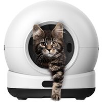 Zedar Selbstreinigende Katzentoilette, 82L Katzenklo Selbstreinigend mit App – Inkl. Katzenklo-Matte & 3 Rollen Müllbeutel – XXL - K1200 von Zedar