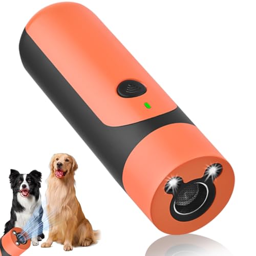 Anti Bell Gerät Hunde,Ultraschall Hundeabwehr mit 3 Einstellbaren Frequenzen LEDTaschenlampe,Wiederaufladbar Antibell Ultraschall Gerät für Kleine Hunde Innen Außenbereich von ZeiLaBang Kakadi