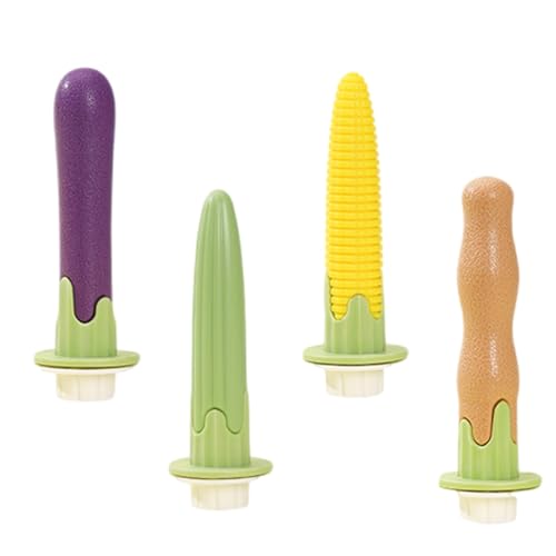 4 Pieces Bird Barch Stand Für Afrikanische Grautöne Und Papageien Fördert Gesunde Schnabel Die Gemüseform Stehende Stange Mahlen von Zeiwohndc