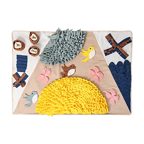 Zeizafa Snuffle Dog Toys Stuffed Large Treat Dispensing Toy Chew-Resistant Soft Chew Toys For Dogs Encouraging Foraging Skills Dog Snuffle Mat Large Breed Sturdy Zeizafa Snuffle Dog Toys Stuffed Large Treat Dispensing Toy Chew-Resistant Soft Chew Toys For Dogs Encouraging Foraging Skills Dog Snuffle Mat Large Breed Sturdy von Zeizafa
