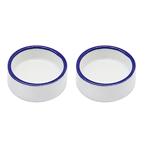 Zeizafa Terrarium Schalen Futternapf Wurm Dish Mini Keramik Lebensmittel Wasser Schüssel Für Anolen Bartagamen Ausbruchsicher Schalen Für Reptilien von Zeizafa
