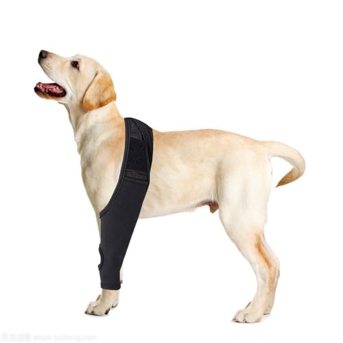 Zuverlässiger Schutz für Hunde, Oberschenkelschutz für Hunde, bietet bequeme Passform und verstellbare hochwertige Materialien, Hunde-Beinbandage zum Lecken von Hunden, Beinwickel für Verletzungen, von Zeizafa