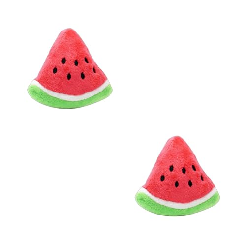 Zemusinet Wassermelonen-Plüsch-Quietschspielzeug für kleine und große Hunde, Haustiergeschenk, interessantes Haustier-Plüsch Zemusinet Wassermelonen-Plüsch-Quietschspielzeug für kleine und große Hunde, Haustiergeschenk, interessantes Haustier-Plüsch von Zemusinet
