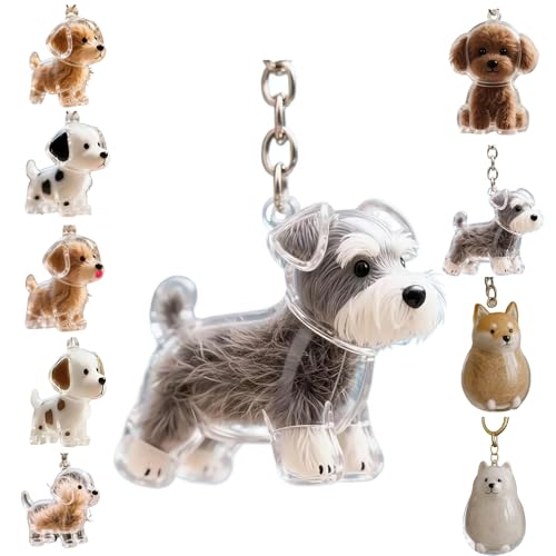 Zengjunwei Hundehaar Sammler Schlüsselanhänger Charme Memorial Storage Box, Haustier Haar Lagerung Schlüsselanhänger,Haustier Katze Hund Haar Lagerung Fall für Tierhalter (G) von Zengjunwei