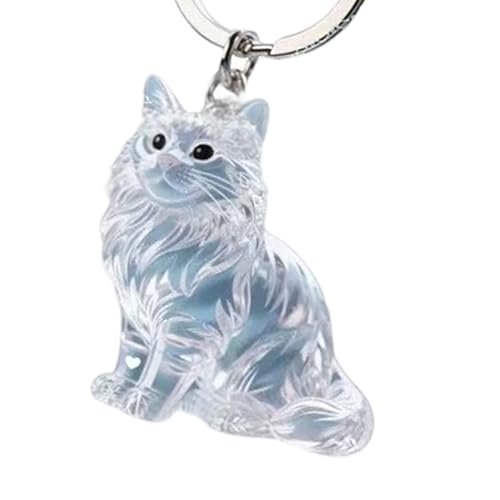 Zenlir Gedenkkatze Haarspeicher Gadgets Mit Kätzchen Förmigen Körpergedanken Finish Ideal Für Autoschlüssel Und Handtaschen Katzen Haaree Reisebehälter von Zenlir