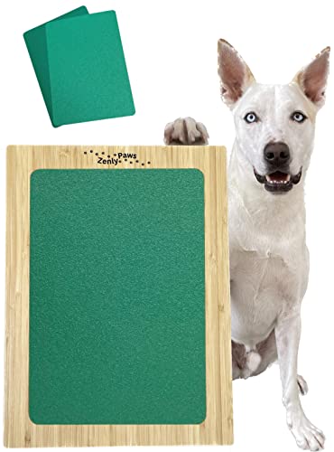 Zenly Paws Hundekratzbrett für Nägel, doppelseitig, Feilenpapier grob und feine Körnung, Jede Größe Hund, Hunde-Nagelfeile Board 40.6x30.5 cm, Kratzquadrat für Hunde, Hundekratzpad für Nägel Zenly Paws Hundekratzbrett für Nägel, doppelseitig, Feilenpapier grob und feine Körnung, Jede Größe Hund, Hunde-Nagelfeile Board 40.6x30.5 cm, Kratzquadrat für Hunde, Hundekratzpad für Nägel von Zenly Paws
