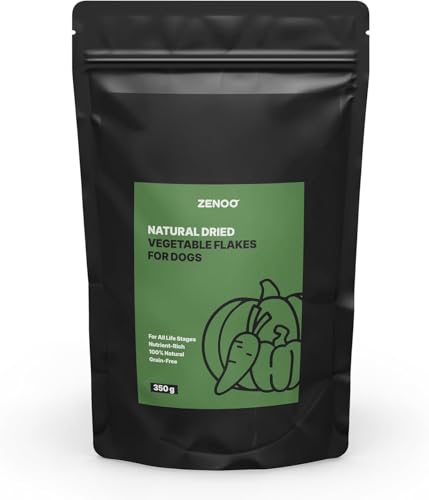 Nährstoffreiche Gemüseflocken für Hunde – Getreidefrei, 100% natürlich, für alle Lebensphasen – ZENOO Nährstoffreiche Gemüseflocken für Hunde – Getreidefrei, 100% natürlich, für alle Lebensphasen – ZENOO von Zenoo