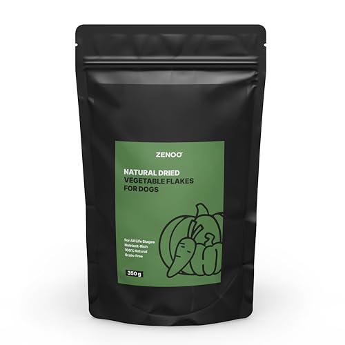 Nährstoffreiche Gemüseflocken für Hunde – Getreidefrei, 100% natürlich, für alle Lebensphasen – ZENOO von Zenoo