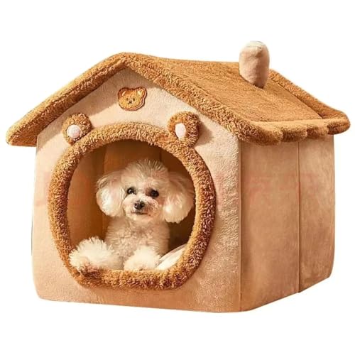 Katzenhaus – Indoor-Hundehütte – Bett in der Höhle für Hunde und Katzen – Innenhütte für Hunde und Katzen, faltbar Katzenhaus – Indoor-Hundehütte – Bett in der Höhle für Hunde und Katzen – Innenhütte für Hunde und Katzen, faltbar von Zentaurus