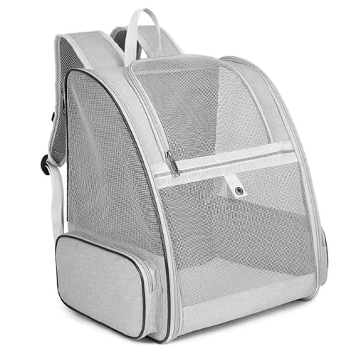 Rucksack für Katze und Hund, Transporttasche für Hunde und Katzen, Transport für kleine Hunde, Flugzeug-Kabinenkoffer, Grau Rucksack für Katze und Hund, Transporttasche für Hunde und Katzen, Transport für kleine Hunde, Flugzeug-Kabinenkoffer, Grau von Zentaurus