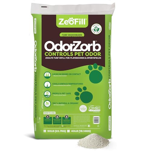 Zeofill Premium Outdoor Geruchsfüllung – 18 kg Beutel – Haustier-Urin-Geruchsvernichter für Kunstrasen, Gras, Spielplätze und Sportplätze – 97 % reines Klinoptilolith-Zeolith – Geruchsvernichter & Zeofill Premium Outdoor Geruchsfüllung – 18 kg Beutel – Haustier-Urin-Geruchsvernichter für Kunstrasen, Gras, Spielplätze und Sportplätze – 97 % reines Klinoptilolith-Zeolith – Geruchsvernichter & von Zeofill