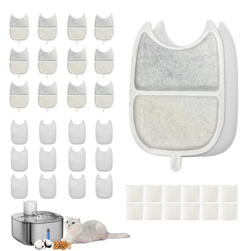 ZephyrCraft 12 Stück Filter Katzenbrunnen für Feelneedy 4L Trinkbrunnen für Katzen ZephyrCraft 12 Stück Filter Katzenbrunnen für Feelneedy 4L Trinkbrunnen für Katzen von ZephyrCraft