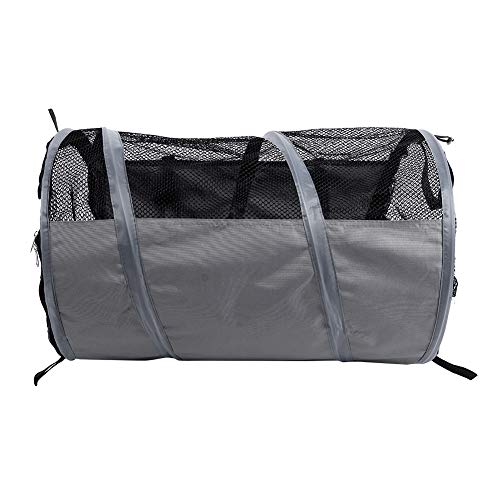 Zer one1 Faltbare Haustier-Autotasche, Reise-Tragetasche Haustier-Tragetasche, Für Katzen Kleine Hunde Welpentasche Zubehör für(Gray, small) von Zer one1