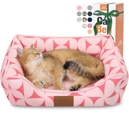 Zerbuger Rechteckiges Katzen- und Hundebett für große, mittelgroße und kleine Haustiere, für drinnen und draußen, maschinenwaschbar, Schlafsofa, rutschfeste Unterseite, weiches Welpenbett, langlebig Zerbuger Rechteckiges Katzen- und Hundebett für große, mittelgroße und kleine Haustiere, für drinnen und draußen, maschinenwaschbar, Schlafsofa, rutschfeste Unterseite, weiches Welpenbett, langlebig von Zerbuger