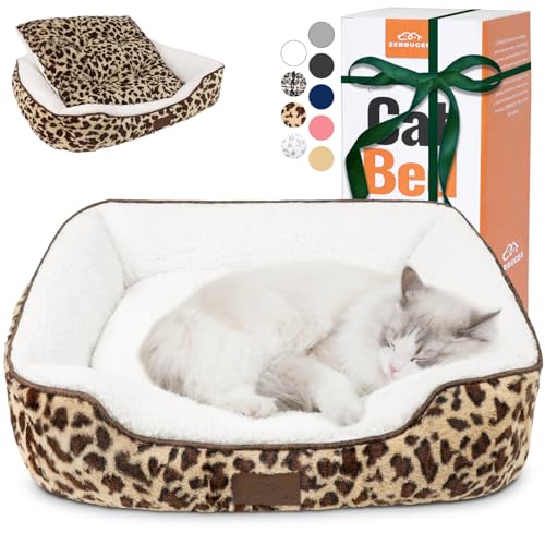 Zerbuger Rechteckiges Katzen- und Hundebett für große, mittelgroße und kleine Haustiere, für drinnen und draußen, maschinenwaschbar, Schlafsofa, rutschfeste Unterseite, weiches Welpenbett, langlebig, Zerbuger Rechteckiges Katzen- und Hundebett für große, mittelgroße und kleine Haustiere, für drinnen und draußen, maschinenwaschbar, Schlafsofa, rutschfeste Unterseite, weiches Welpenbett, langlebig, von Zerbuger