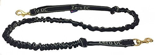 Leine mit Ruckdämpfer Zero DC 2,7m Jöringleine aus Gurt-/Schlauchband für Zughundesport Dogscooting, Bikejöring, Canicross von Zero DC