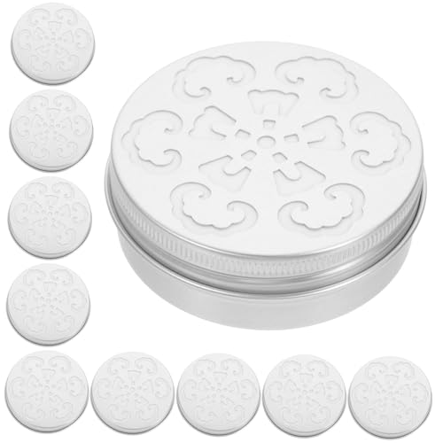 Zerodeko 10stücke Aluminium Aromatherapie Diffusor Box Ätherisches Öl Diffusor Verpackung Für Hunde Geruchstraining Lufterfrischerhalter Mit Schraubdeckel Aufbewahrungsbox Für Ätherische Öl Zerodeko 10stücke Aluminium Aromatherapie Diffusor Box Ätherisches Öl Diffusor Verpackung Für Hunde Geruchstraining Lufterfrischerhalter Mit Schraubdeckel Aufbewahrungsbox Für Ätherische Öl von Zerodeko