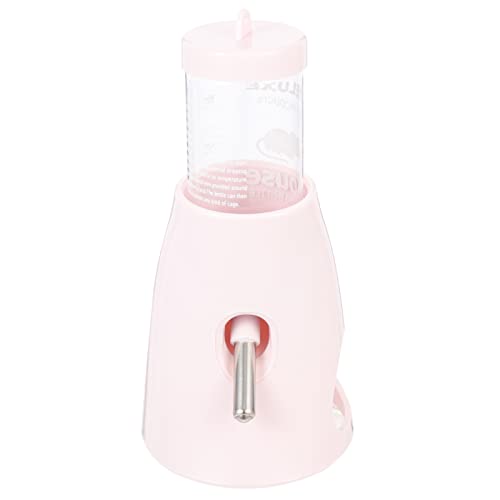 Zerodeko 1Pchamsterhängendewasserflasche Automatischetrinkflaschefürkleinehaustieremitfutterbehälterbasis Hängenderwasserflaschen-Automatikspenderfürkleinetiere von Zerodeko