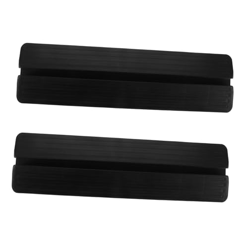 Zerodeko 2 Stück Stützfüße für Haustiersicherheitsgitter Fußpedal für Schutz vor Stürzen Türschwellenzubehör für Hunde Schwarz für Treppen und Zäune von Zerodeko