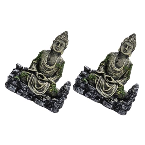 Zerodeko 2stücke Aquarium Deko Mit Miniatur Leuchtturm Und Buddha Statue Aus Kunstharz Für Aquarium Dekoration Unterwasser Dekor Für Zuhause Oder Büro Und Langlebig Zerodeko 2stücke Aquarium Deko Mit Miniatur Leuchtturm Und Buddha Statue Aus Kunstharz Für Aquarium Dekoration Unterwasser Dekor Für Zuhause Oder Büro Und Langlebig von Zerodeko