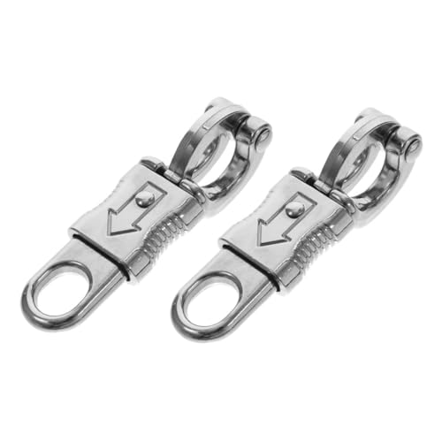 Zerodeko 2stücke Schnellverschlussclip Karabinerhaken Paracord Seil Clips Befestigung Für Outdoor Aktivitäten Und Pferdesport Zubehör von Zerodeko