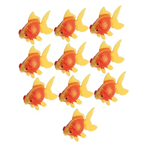 Zerodeko 3stücke Kunstkarpfen Aquarium Ornament Lebensnahe Simulation Fisch Tank Dekor Umweltfreundliches Kunststoffmaterial von Zerodeko
