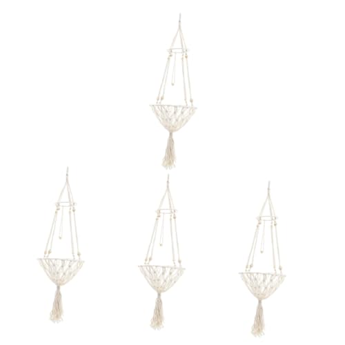 Zerodeko 4 Stück Haustier Hängematte Blumentopfaufhänger Für Den Innenbereich Möbel Für Katzenbetten Hängemattenkorb Für Katzen Hängender Pflanzer Für Draußen Obst Spielzeugset Eisen Spitze Zerodeko 4 Stück Haustier Hängematte Blumentopfaufhänger Für Den Innenbereich Möbel Für Katzenbetten Hängemattenkorb Für Katzen Hängender Pflanzer Für Draußen Obst Spielzeugset Eisen Spitze von Zerodeko