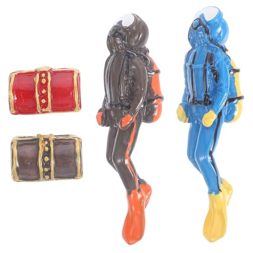 Zerodeko 4stücke Teiliges Set Taucherfiguren Mit Schatzkiste Kreative Aquarium-Dekoration Aus Robustem Resin Mikro Landschaftsverschönerung Für Fischbecken Einzigartige Miniaturfiguren Zerodeko 4stücke Teiliges Set Taucherfiguren Mit Schatzkiste Kreative Aquarium-Dekoration Aus Robustem Resin Mikro Landschaftsverschönerung Für Fischbecken Einzigartige Miniaturfiguren von Zerodeko