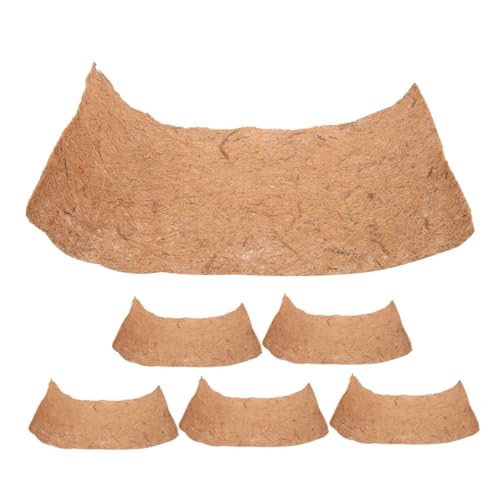 Zerodeko 6 Stück Teiliges Hühnernest Unterlagen aus Natürlicher Kokosfaser Wiederverwendbare Waschbare Nestbox Pads für Hühner Kaninchen Vögel und Kleine Haustiere Komfortabel und von Zerodeko