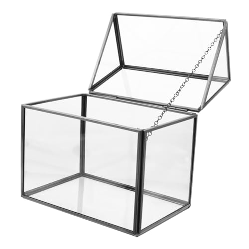 Zerodeko Geometrisches Terrarium Hausform Geschlossener Pflanzenbehälter für Tischdekoration Indoor Gewächshaus Kreativer Tischpflanzenkasten Langlebige Präsentation Pflegefrei Vielseitig Zerodeko Geometrisches Terrarium Hausform Geschlossener Pflanzenbehälter für Tischdekoration Indoor Gewächshaus Kreativer Tischpflanzenkasten Langlebige Präsentation Pflegefrei Vielseitig von Zerodeko