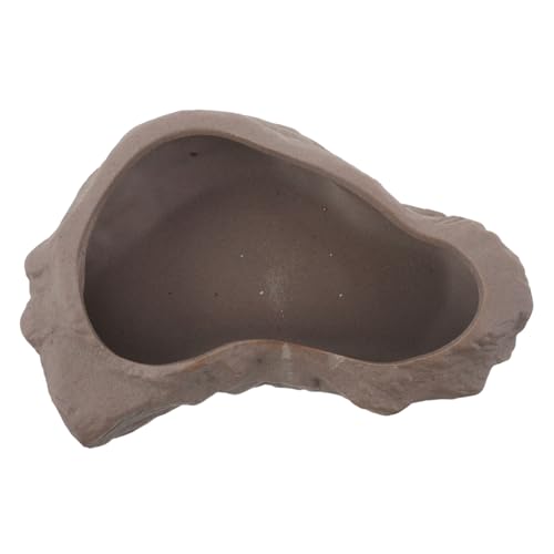 Zerodeko Keramischer Blumentopf Im Stein Design Dekorativer Topf Ohne Abflussloch Für Sukkulenten Und Miniaturpflanzen Robuster Und Pflegeleichter Pflanzer Für Innen Außenbereich von Zerodeko