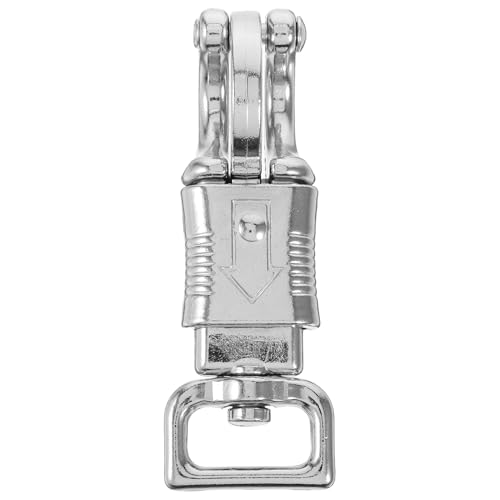 Zerodeko Metallclip Mit Federmechanismus Drehbarer Karabinerhaken Für Reitausrüstung Hochleistungs-druckknöpfe Verschlusshaken Karabinerhaken-Schnellverschluss Für Outdoor-sportzubehör von Zerodeko