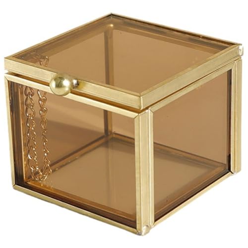 Zerodeko Schmuckhalter Mit Deckel Aufbewahrungsbox Aus Glas Vintage-Design Für Die Inneneinrichtung Zerodeko Schmuckhalter Mit Deckel Aufbewahrungsbox Aus Glas Vintage-Design Für Die Inneneinrichtung von Zerodeko