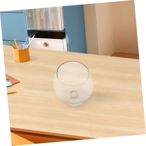 Zerodeko Transparenter Goblet Fischglas mit Eleganter Kelchform Kompakter Desktop Aquarium Tank für Goldfische Klares Terrarium und Stilvolles Ökosystem für Schreibtisch und Zerodeko Transparenter Goblet Fischglas mit Eleganter Kelchform Kompakter Desktop Aquarium Tank für Goldfische Klares Terrarium und Stilvolles Ökosystem für Schreibtisch und von Zerodeko