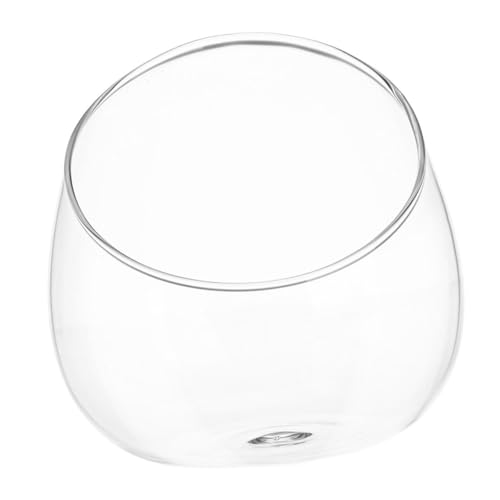 Zerodeko Transparentes Glass Terrarium mit Schrägem Öffnungsdesign Moderner Pflanzenhalter aus Klarem Glas für Sukkulenten Moos und Luftpflanzen Dekorative Tischvase für Büro und Zuhause Zerodeko Transparentes Glass Terrarium mit Schrägem Öffnungsdesign Moderner Pflanzenhalter aus Klarem Glas für Sukkulenten Moos und Luftpflanzen Dekorative Tischvase für Büro und Zuhause von Zerodeko