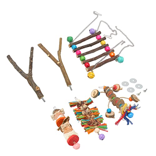 Zerodis 6 Stücke Sittiche Schaukel Vogelkäfig Bunte Spielzeug Kauspielzeug Lustige Bunte Baumstämme Maisblätter Maiskolben Nüsse Vogel Sittiche Käfig Hängespielzeug Vogelschaukel Zerodis 6 Stücke Sittiche Schaukel Vogelkäfig Bunte Spielzeug Kauspielzeug Lustige Bunte Baumstämme Maisblätter Maiskolben Nüsse Vogel Sittiche Käfig Hängespielzeug Vogelschaukel von Zerodis