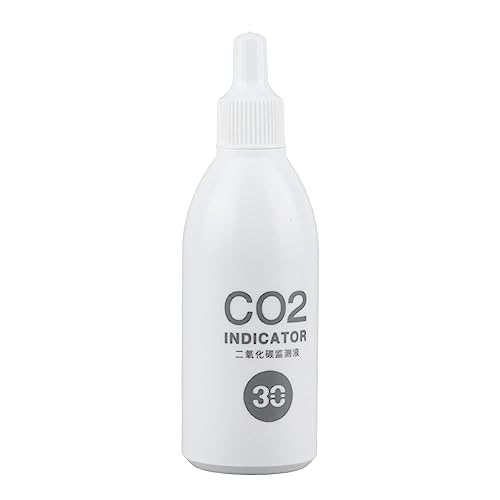 Aquarium-CO2-Indikatorlösung, Aquarium-Flüssigkeitstest, Langzeitüberwachung, CO2-Indikatorlösung, Effizient für Aquarien (15 ml) von Zerodis