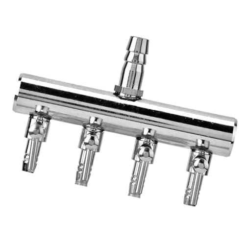 Aquarium-Luftventilzweig, Aquarium-Oxygenatoren und -Pumpen, Tank-Luftstrom, 8 Mm, Drehbar auf 4 Mm, Verteiler, Steuerventil, Rohr, Luftventil, Aquarium-Luftventil, Luftrohr, von Zerodis