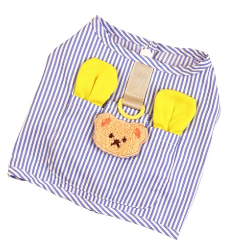 Atmungsaktives, Leichtes Hundewesten-Shirt mit Schnallen. Hundewesten-Shirt, Atmungsaktive Hundekleidung, Leichte Vertikale Streifen, ärmellose Hundeweste, Weiche Kleidung für Atmungsaktives, Leichtes Hundewesten-Shirt mit Schnallen. Hundewesten-Shirt, Atmungsaktive Hundekleidung, Leichte Vertikale Streifen, ärmellose Hundeweste, Weiche Kleidung für von Zerodis