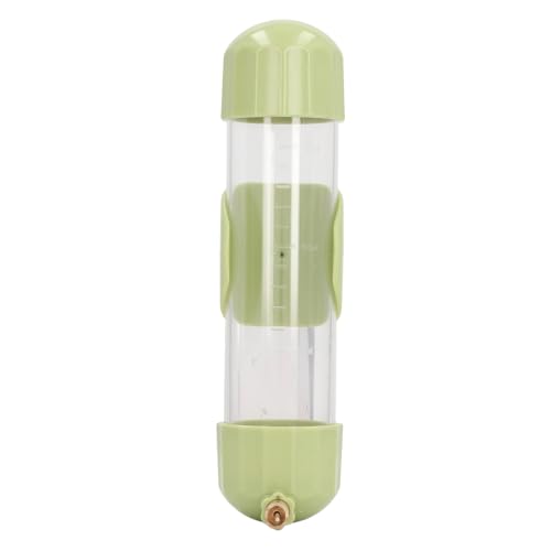 Auslaufsicherer Papageien-Wasserspender, Automatischer Wasserspender für Kleine, Mittelgroße Papageien mit Auffälligem Pin-Design (Green) von Zerodis
