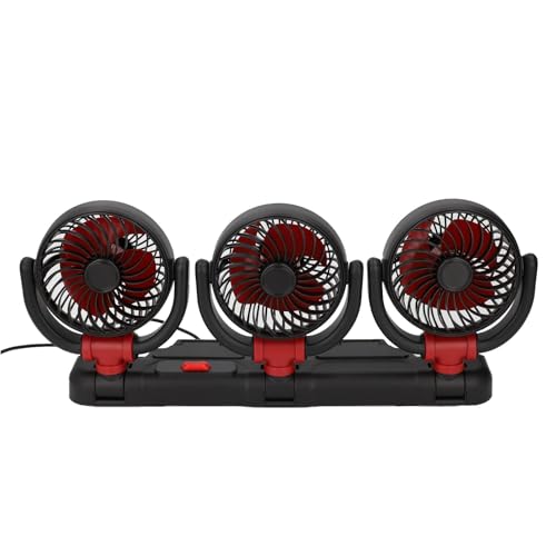 Elektrische Ventilatoren Leichter Autositzlüfter Leistungsstarker Luftstrom -Conditioner mit Telefonhalter Stabiler Saugnapfbecher Montierter Verstellbarer Speed Desk -Lüfter für Auto Truck SUV RV Elektrische Ventilatoren Leichter Autositzlüfter Leistungsstarker Luftstrom -Conditioner mit Telefonhalter Stabiler Saugnapfbecher Montierter Verstellbarer Speed Desk -Lüfter für Auto Truck SUV RV von Zerodis