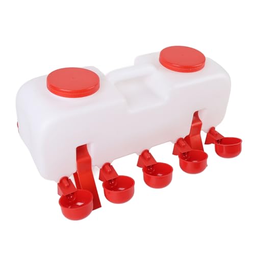 Geflügel Viehstock Automatisch Hühnerwasserer Effiziente Wasserlieferung Hühnerwasserfuttervariante Water Tank Semi Automatic Bowl Sturdy Construction Geflügel Wasserer Wasserer Geflügel Viehstock Automatisch Hühnerwasserer Effiziente Wasserlieferung Hühnerwasserfuttervariante Water Tank Semi Automatic Bowl Sturdy Construction Geflügel Wasserer Wasserer von Zerodis