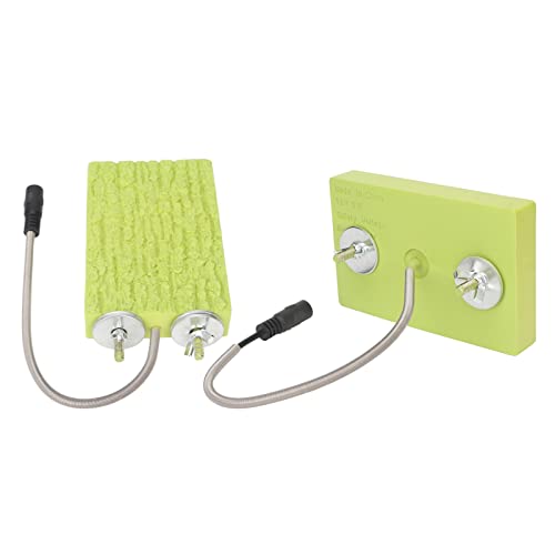 Heizplattform für Vogelstangen, 12 V, 5 W, Kleines Haustier, Warmer Ständer, Vogelheizung für Käfig, Vogelstange, Ständerwärmer, Zum Kuscheln für Graupapageien, Sittiche, Papageien Heizplattform für Vogelstangen, 12 V, 5 W, Kleines Haustier, Warmer Ständer, Vogelheizung für Käfig, Vogelstange, Ständerwärmer, Zum Kuscheln für Graupapageien, Sittiche, Papageien von Zerodis