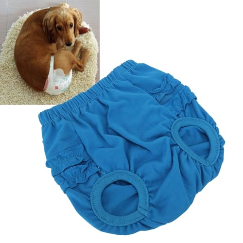 Zerodis Hochsaugfähige, Atmungsaktive, Physiologische Baumwollhose für Hündinnen, Wiederverwendbare, Waschbare Hygienehose für Hunde, Große und Mittelgroße Hündinnen Zerodis Hochsaugfähige, Atmungsaktive, Physiologische Baumwollhose für Hündinnen, Wiederverwendbare, Waschbare Hygienehose für Hunde, Große und Mittelgroße Hündinnen von Zerodis