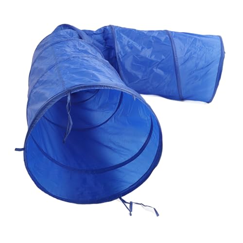 Hundeempfindlichkeit Tunnel, Oxford Fabric Foldable Hunde Lauffähigkeiten Übung Tunnel Katze Tunnel -Rohr -Haustier -Jagd -Tunnel mit Tragetasche für Interaktive Outdoor von Zerodis